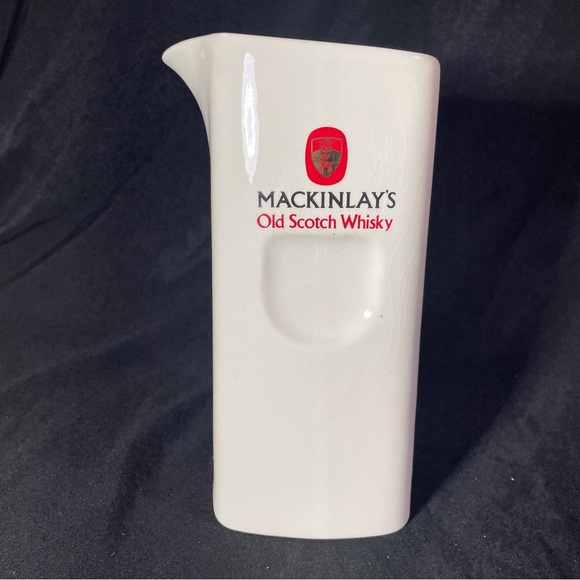 Other - Mackinlay's Scotch White Ceramic Pitcher
